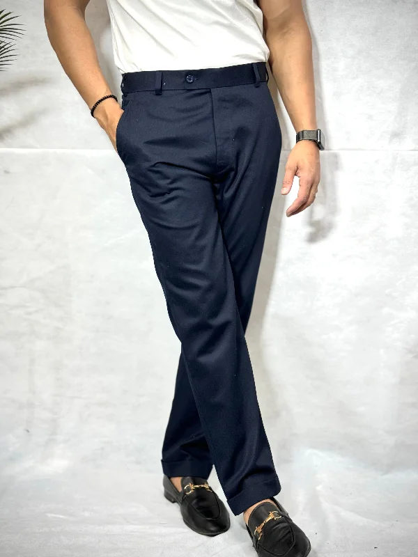 NAVY BLUE OLD MONEY CHINOS