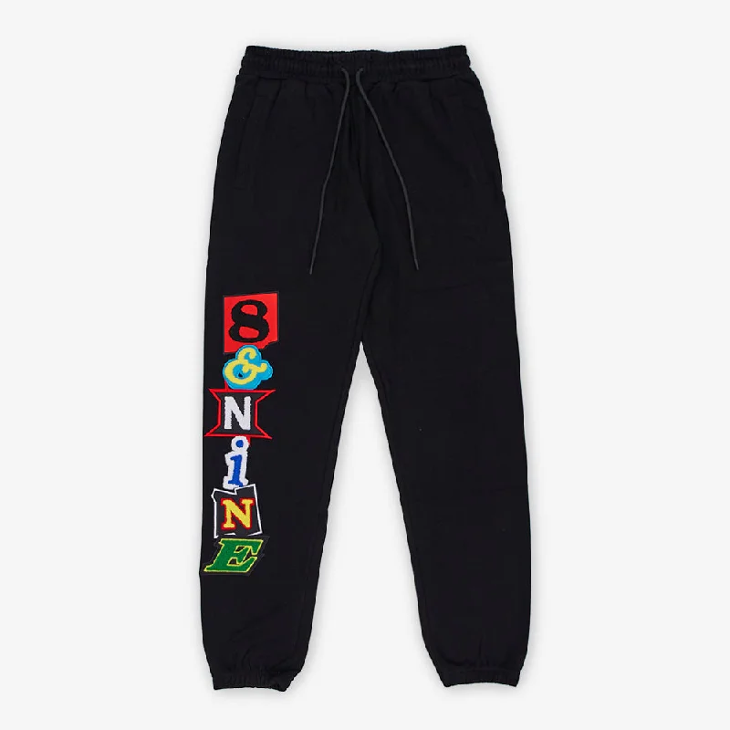 Ransom Chenille Sweatpants Black