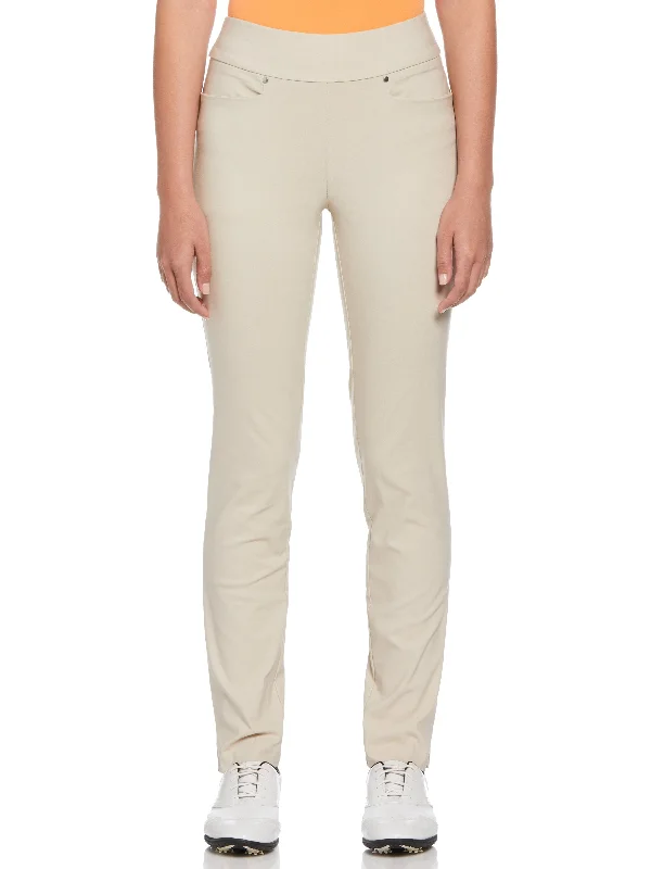 Women's Solid Pull-On Golf Pant