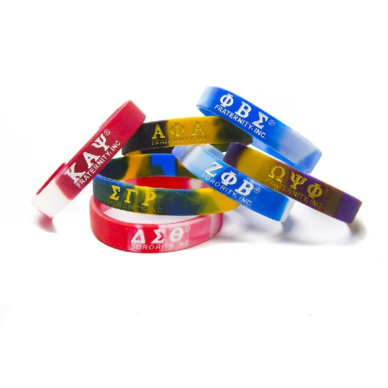 Kappa Tie- Dye Silicone Wristband