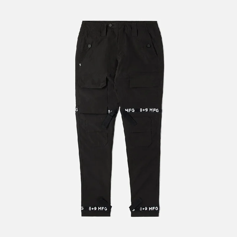 Strapped Up Utility Pants Rip Stop Black