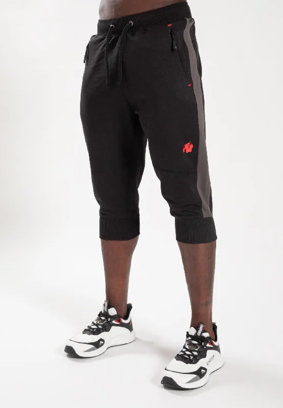 Thompson 3/4 Sweatpants - Black