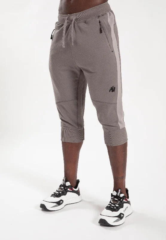 Thompson 3/4 Sweatpants  - Gray