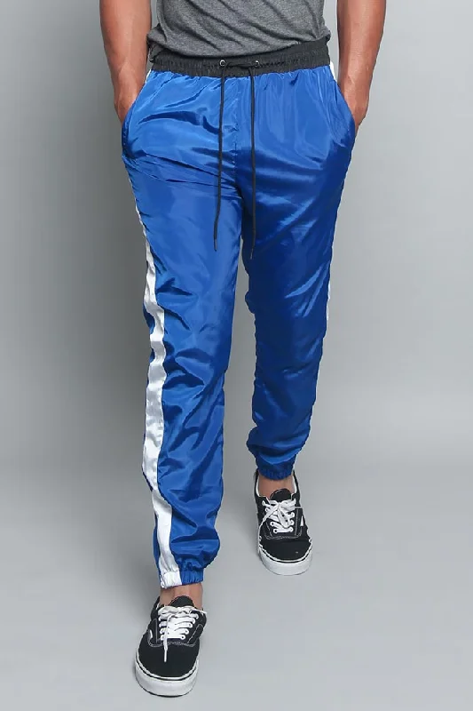 Striped Windbreaker Track Pants