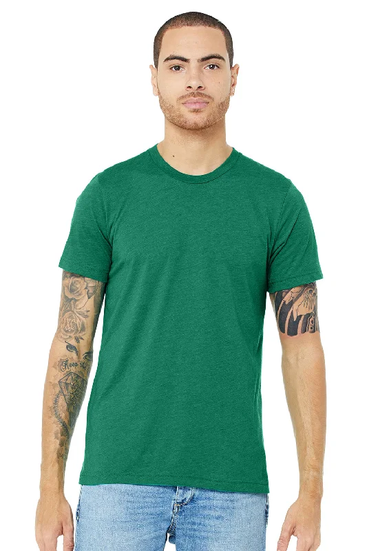 Bella + Canvas Mens Short Sleeve Crewneck T-Shirt - Kelly Green