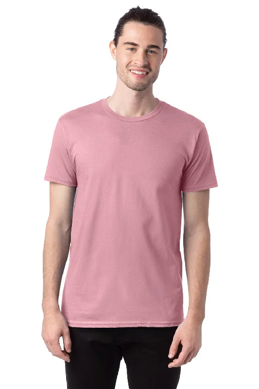 Hanes Mens Nano-T Short Sleeve Crewneck T-Shirt - Mauve