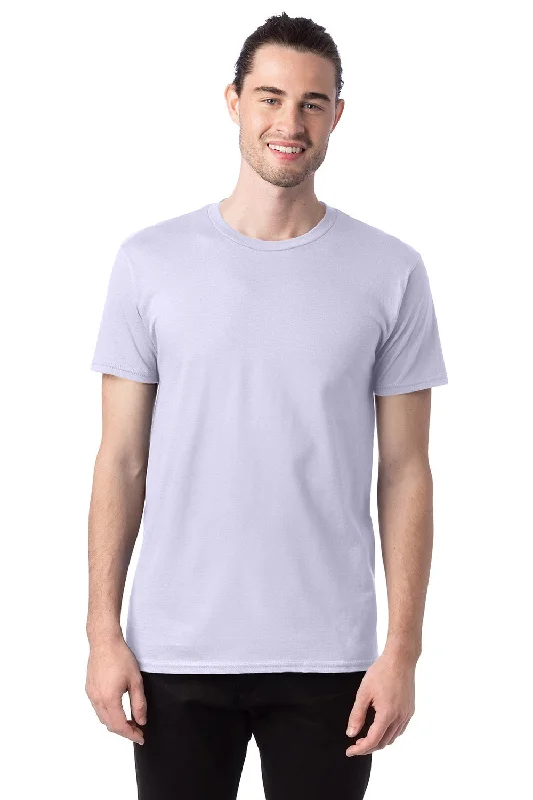 Hanes Mens Nano-T Short Sleeve Crewneck T-Shirt - Urban Lilac Purple