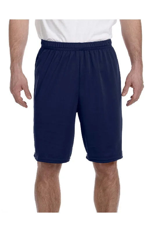 Augusta Sportswear Mens Training Shorts - Navy Blue