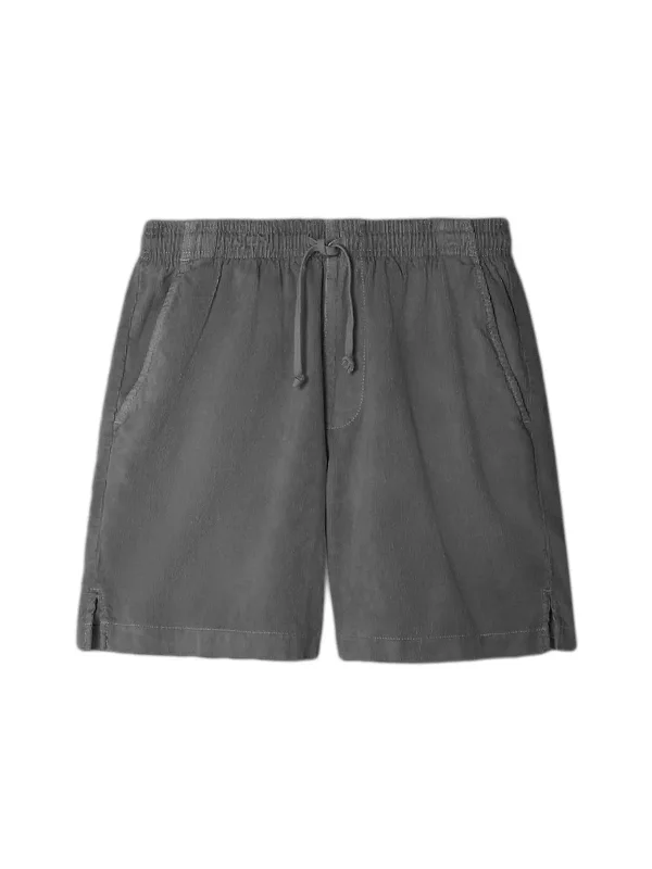 2023 Corduroy Easy Short- Black