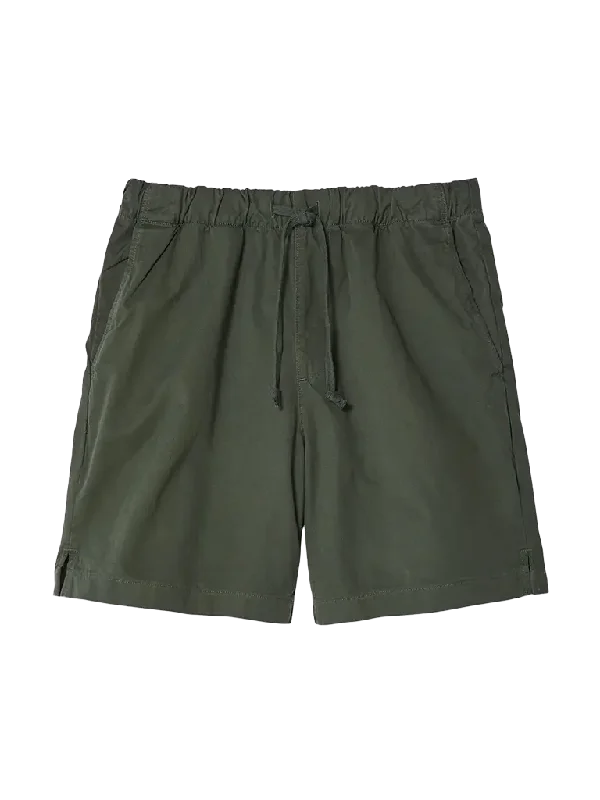 Light Twill Easy Short- Basil