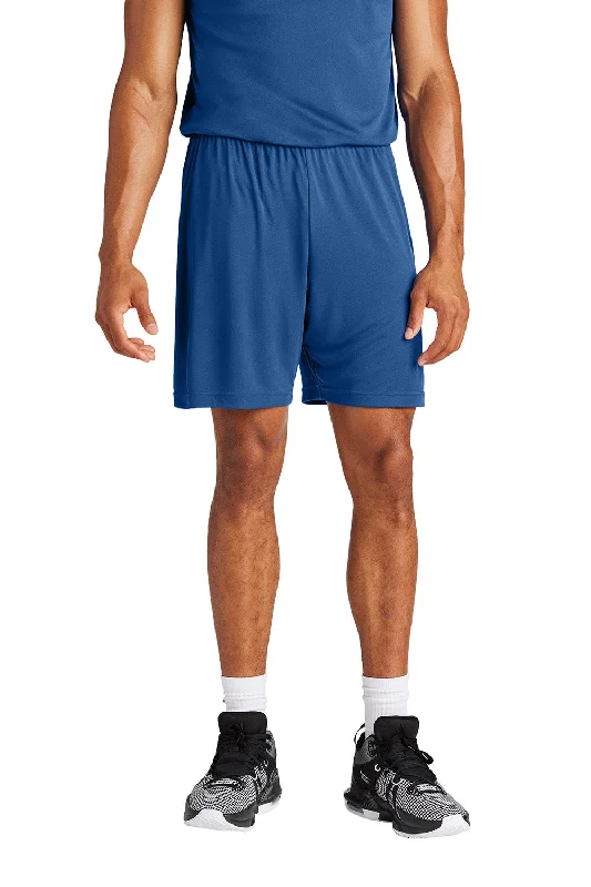 Sport-Tek Mens Moisture Wicking Competitor Athletic Shorts - Royal Blue - New