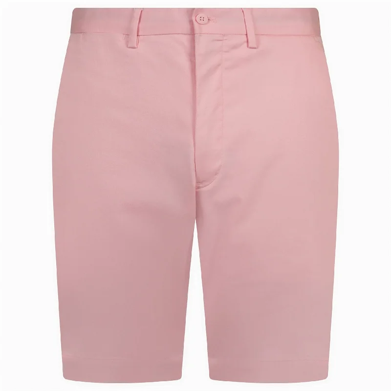 Stretch Cotton Tailored Fit Shorts Bath Pink - AW24